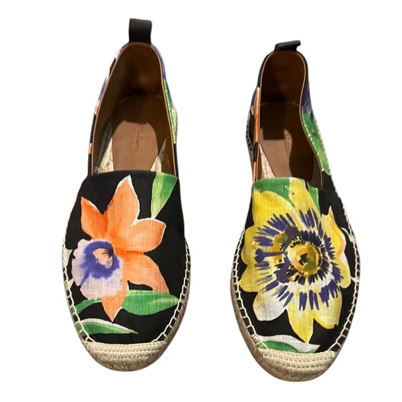 Ralph Lauren Purple Label Linen Floral Print Bosworth Men\'s Espadrilles Slip Ons main image 9